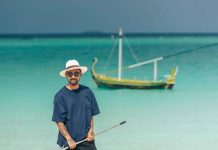 GUINNESS WORLD RECORD HOLDER NATHANIEL ALAPIDE CREATES STUNNING SAND ART DRAWING AT SUN SIYAM IRU FUSHI, MALDIVES