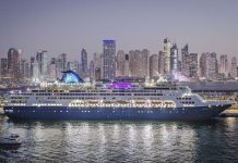 Celestyal Hails ‘Magical Moment’ As Luxury Cruise Ship Given Dhow Escort Into Port To Mark Dubai Debut
