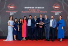 Premier Inn Dubai International Aiport awarded Best Airport Hotel in the Middle East at the Business Traveller Awards 2025
