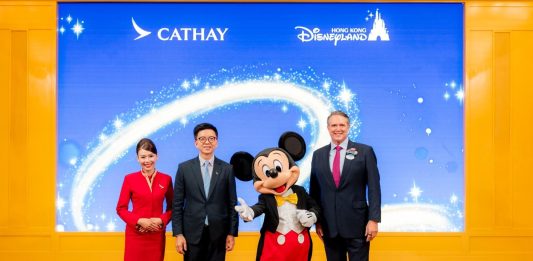 Cathay and Hong Kong Disneyland Resort join hands to enhance in-bound tourism offerings