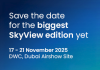 Blending festival vibes with world-class aerospace action, SkyView returns to Dubai Airshow