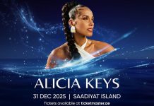 Alicia Keys confirmed for a special New Year’s Eve performance at Saadiyat Nights