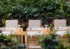Whimsical garden restaurant blooms at the Dolder Grand