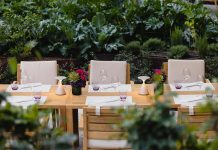 Whimsical garden restaurant blooms at the Dolder Grand