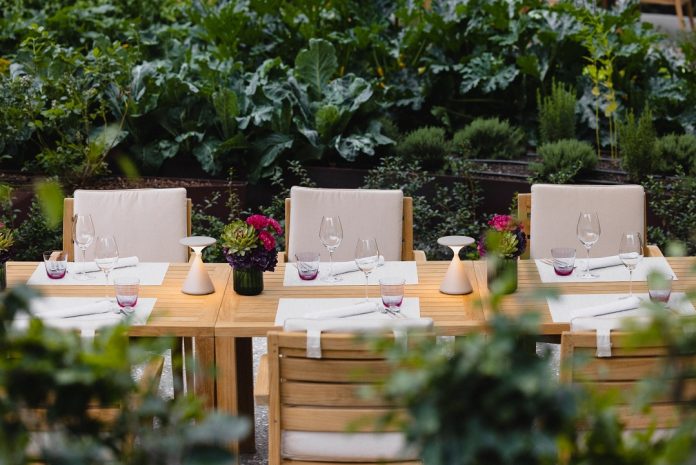 Restaurant blooms, The Dolder Grand