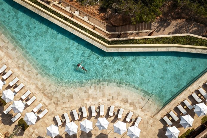 Birds Eye Pool View