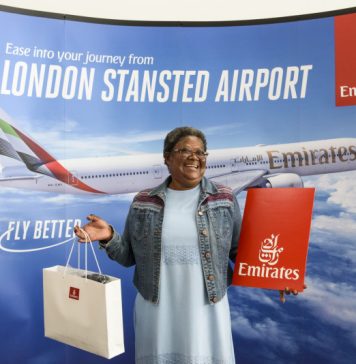 Emirates marks two million passengers at London Stansted
