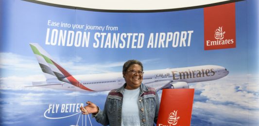 Emirates marks two million passengers at London Stansted