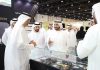 Sheikh Ahmed Al Sharqi Visits Tasleeh Pavilion at Abu Dhabi International Hunting & Equestrian Exhibition